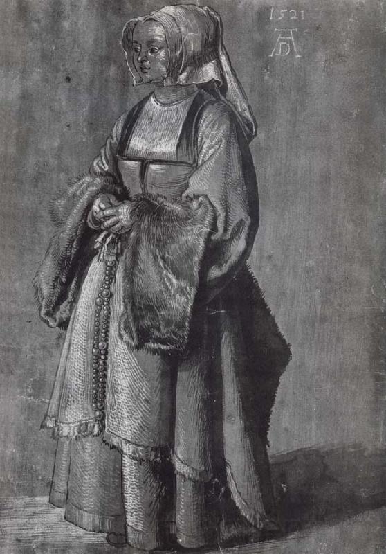 Albrecht Durer Woman in Netherlandish artist Spain oil painting art